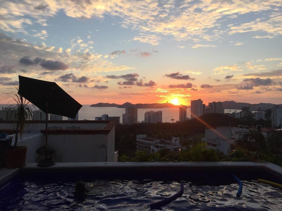 Hermosa Villa Puesta Al Sol Acapulco Kültér fotó
