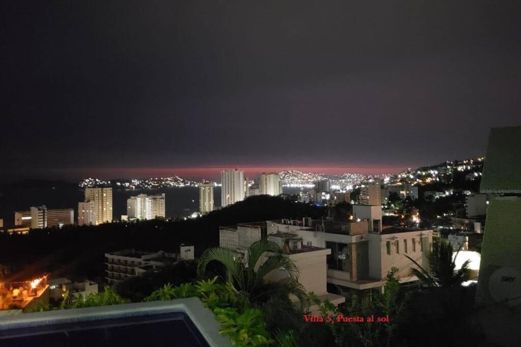Hermosa Villa Puesta Al Sol Acapulco Kültér fotó